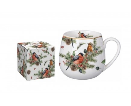 H377 CHRISTMAS BIRDS baculka 430 ml od DUO je opravdu úžasný